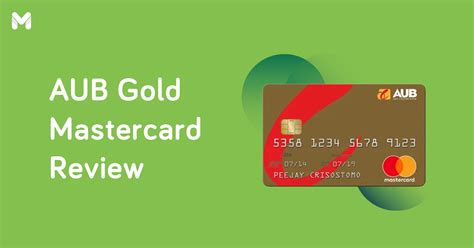 AUB Gold Mastercard Review: Fees, Features, Benefits.